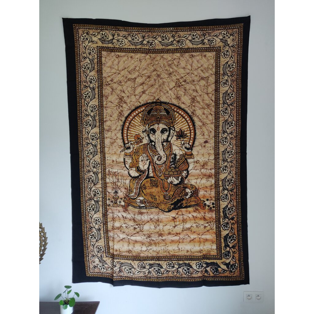 Terra Vita Ganesha Tapestry (Brown)