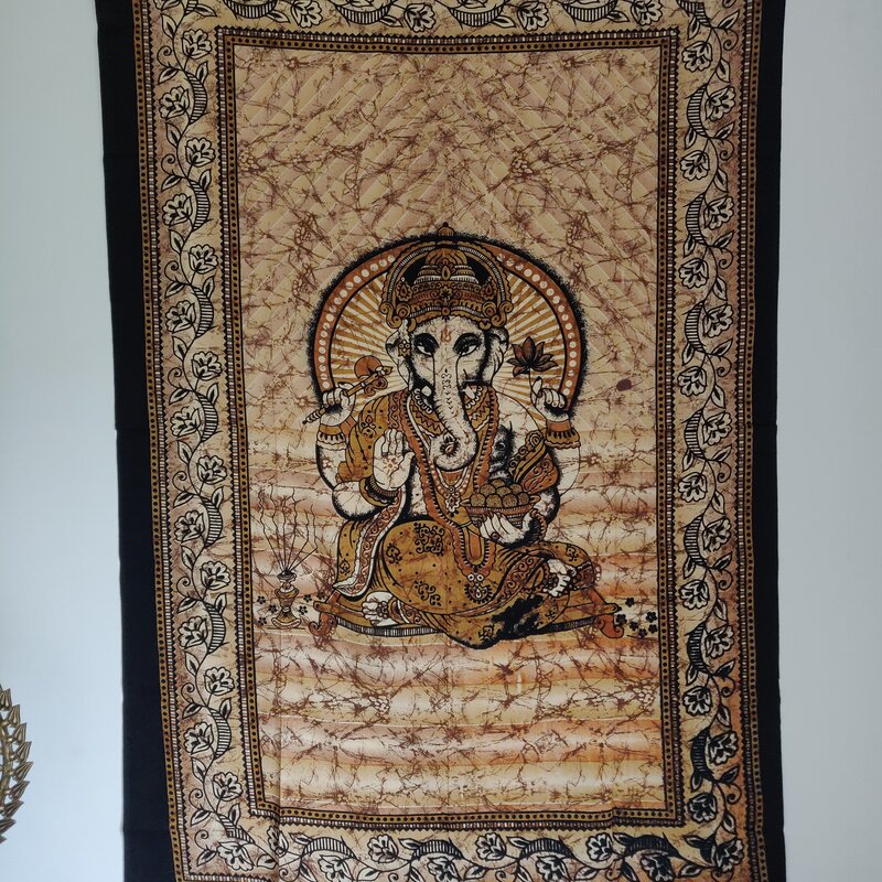 Terra Vita Ganesha Tapestry (Brown)