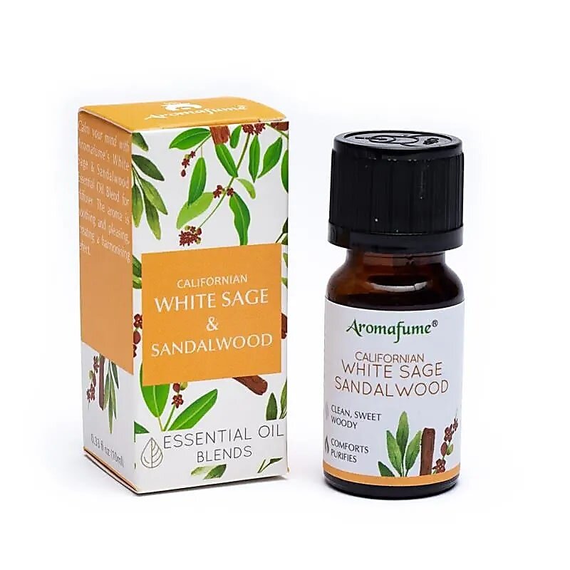 Aromafume Essential Oil | White Sage & Sandalwood (10 ml)