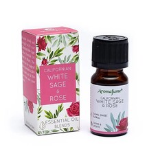 Aromafume Huile Essentielle |  Sauge blanche et Roses (10 ml)