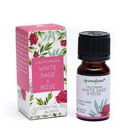 Aromafume Huile Essentielle |  Sauge blanche et Roses (10 ml)