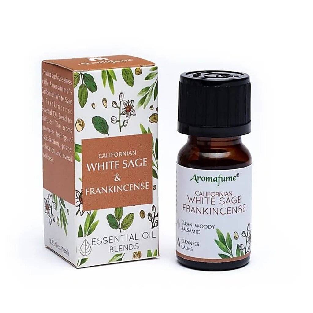 Aromafume Essentiële Olie | Witte Salie & Frankincense (10 ml)