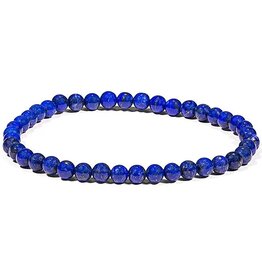 Terra Vita Bracelet en Lapis Lazuli (4 mm)
