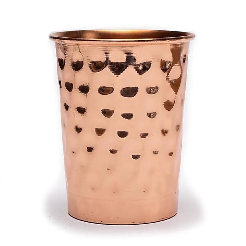 Yogi & Yogini Naturals Copper Drinking Cup (hammered) (250 ml)
