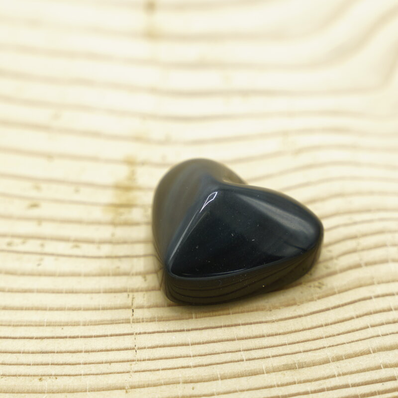 Terra Vita Regenboog Obsidaan Hart (3cm)