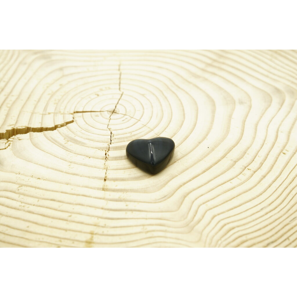 Terra Vita Regenboog Obsidaan Hart (2,5cm)