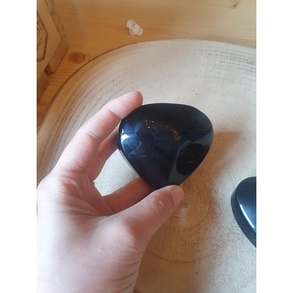 Terra Vita Regenboog Obsidaan Hart (6cm)