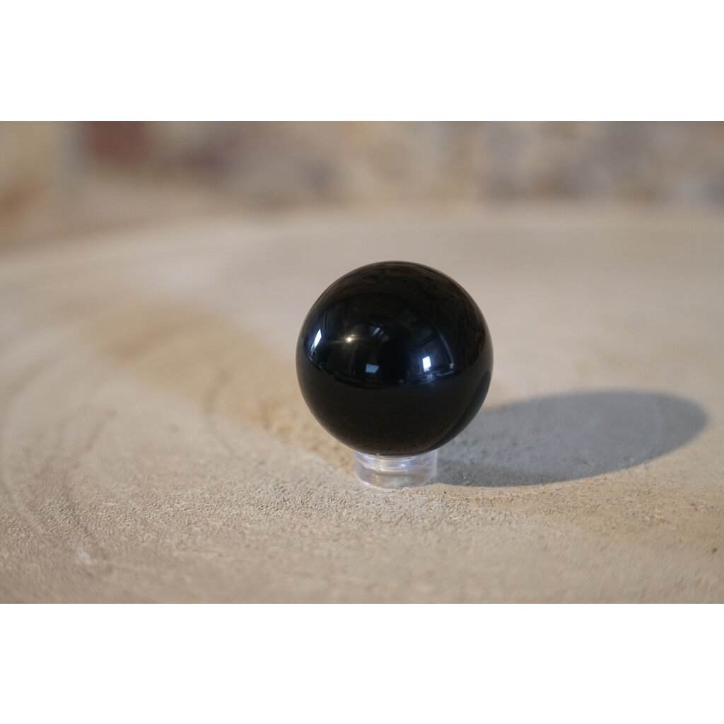 Terra Vita Sphère d’obsidienne œil céleste (40 mm)