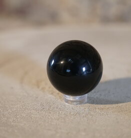Terra Vita Sphère d’obsidienne œil céleste (40 mm)