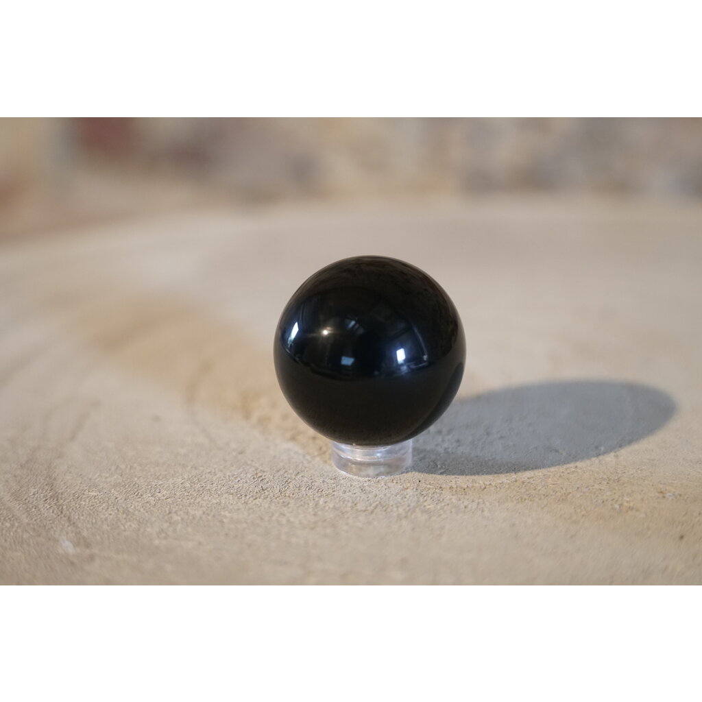 Terra Vita Sphère d’obsidienne œil céleste (40 mm)