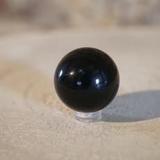 Terra Vita Sphère d’obsidienne œil céleste (40 mm)