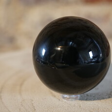 Terra Vita Hemels Oog Obsidiaan Bol (70mm)