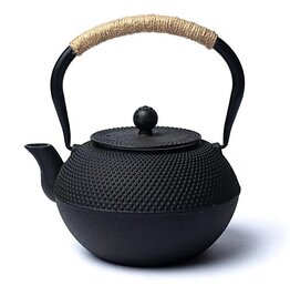 Terra Vita Tetsubin cast iron teapot black (1.2L)