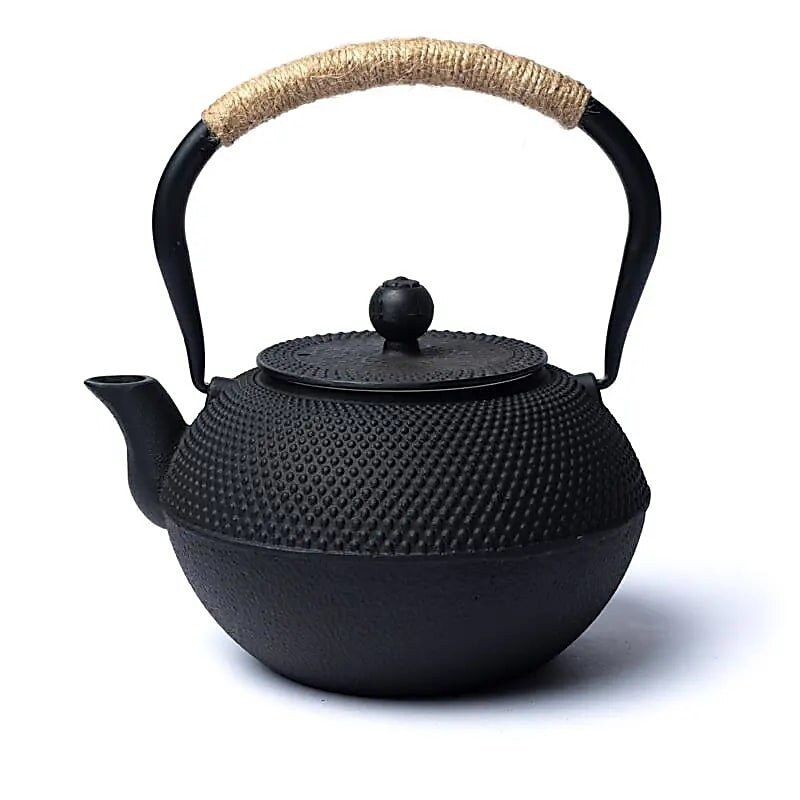 Terra Vita Tetsubin cast iron teapot black (1.2L)