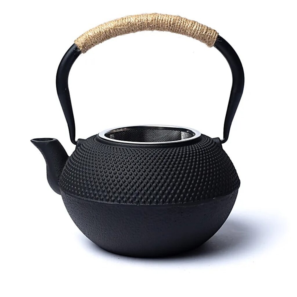 Terra Vita Tetsubin cast iron teapot black (1.2L)