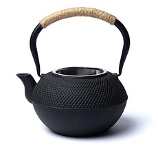 Terra Vita Tetsubin cast iron teapot black (1.2L)