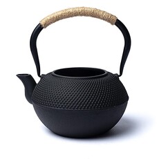 Terra Vita Tetsubin cast iron teapot black (1.2L)