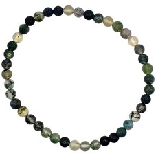 Terra Vita Moss Agate Bracelet (4mm)