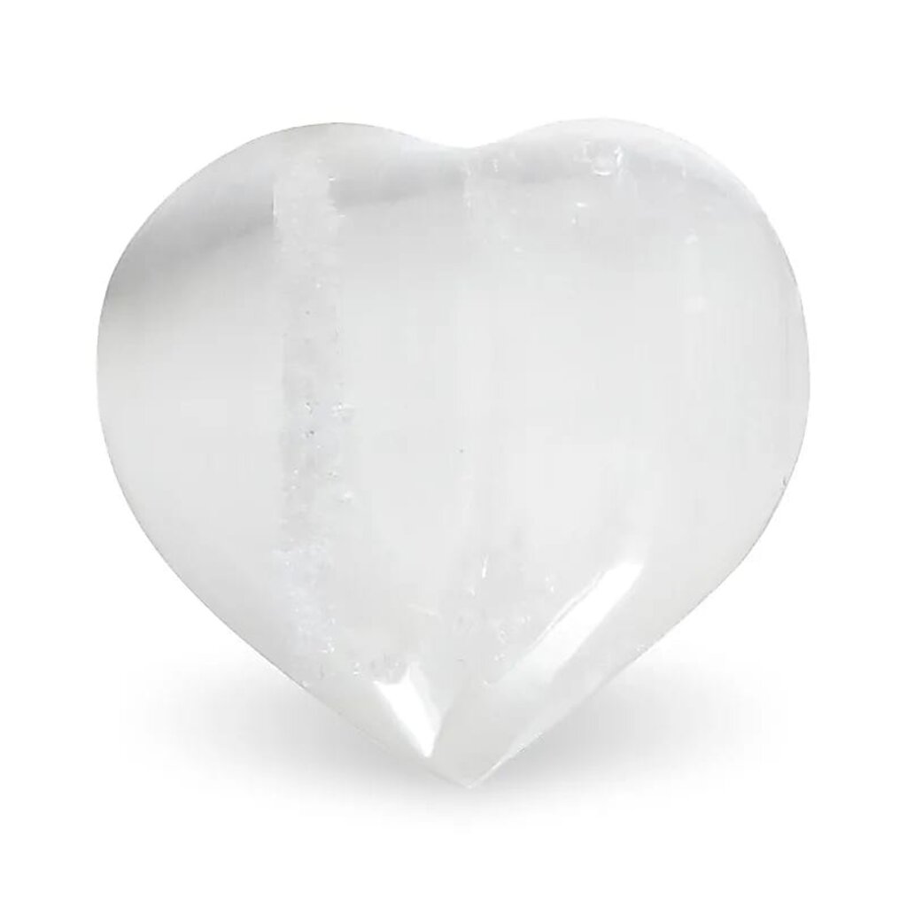 Terra Vita Cœur de Sélénite (4 cm)