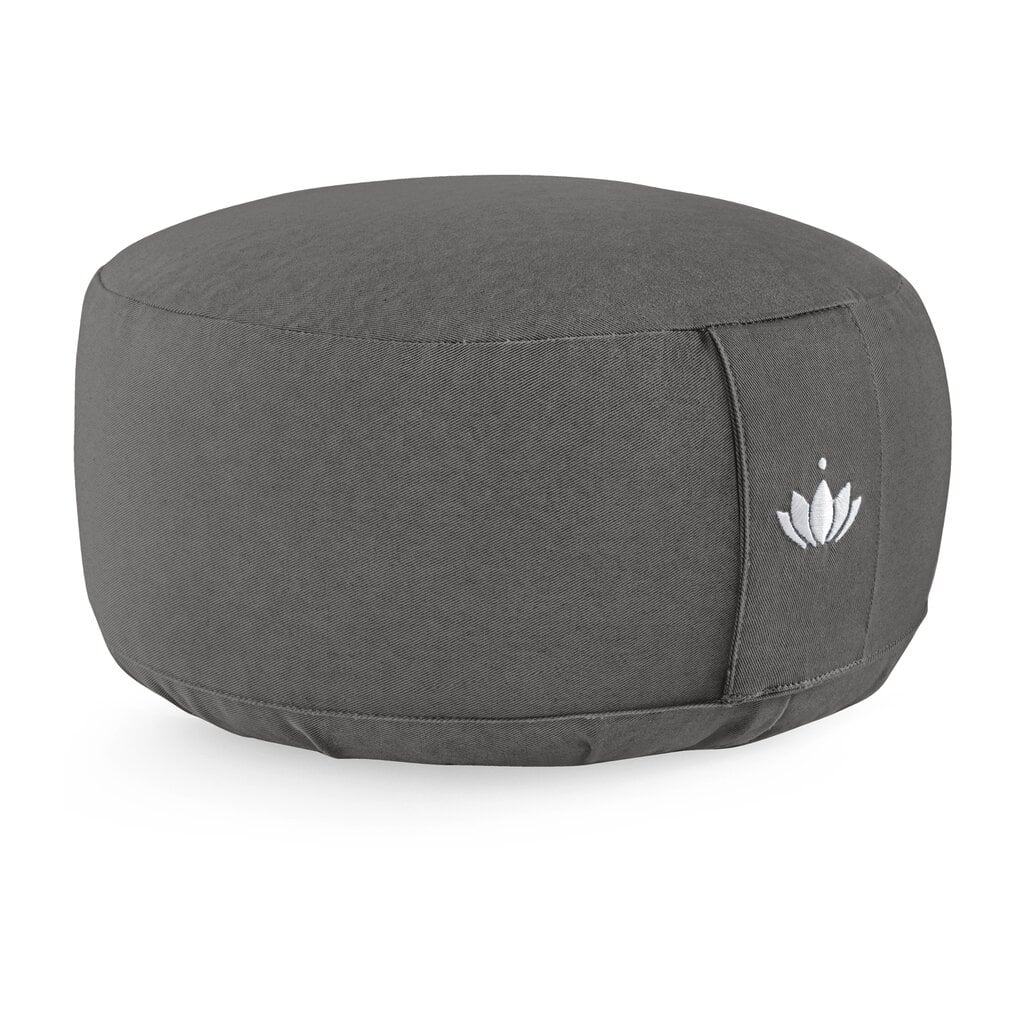 LOTUSCRAFTS Meditation Cushion Lotus (H: 15cm) (Anthracite)