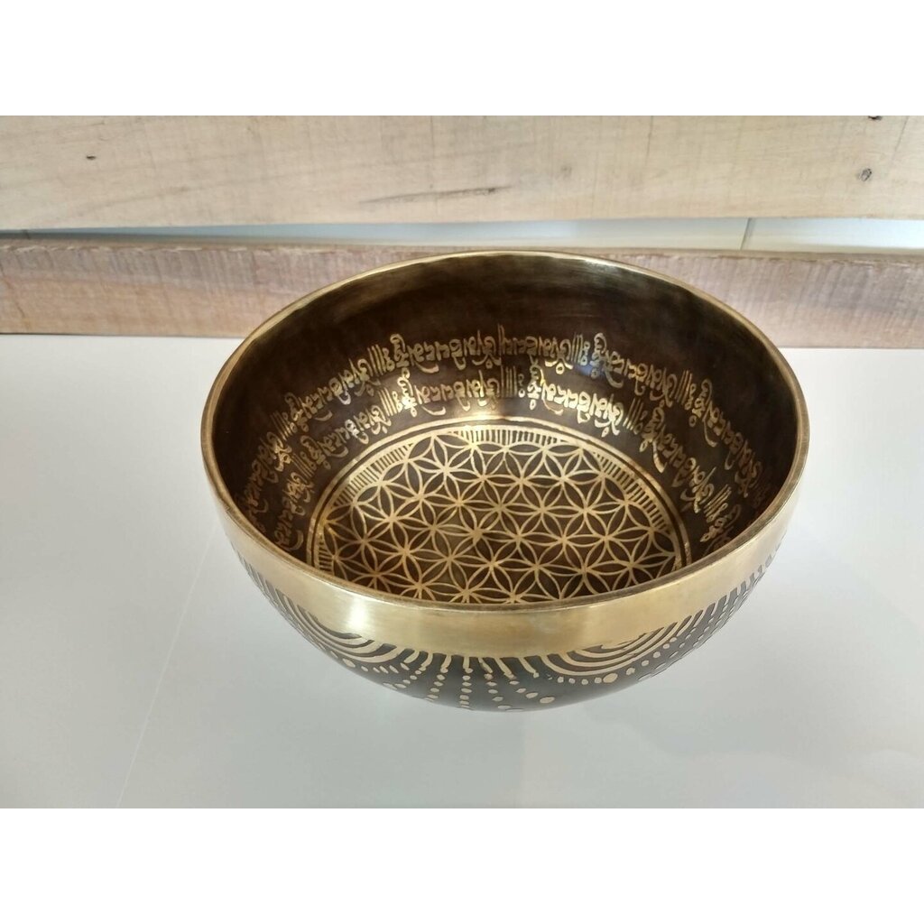 Terra Vita Singing Bowl (Flower of Life)