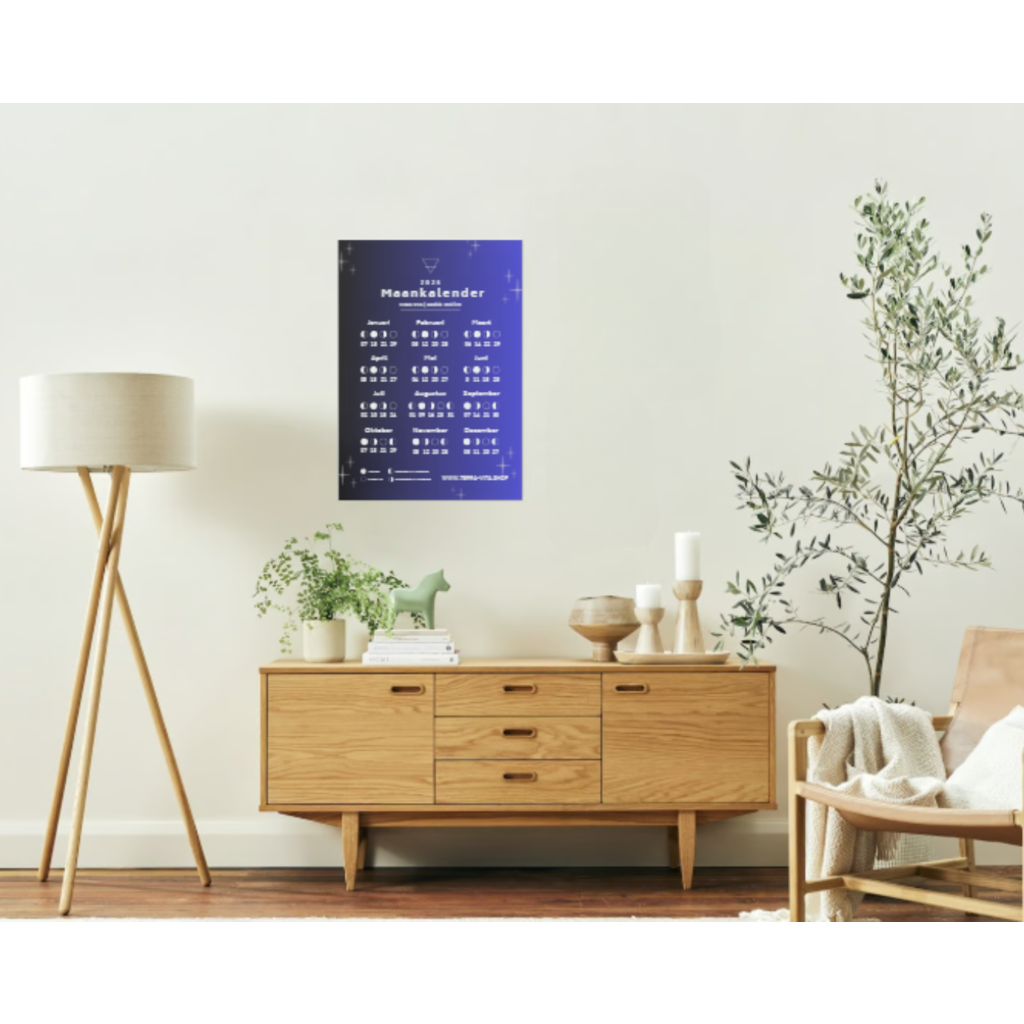 Terra Vita Moon calendar 2025 (A3)