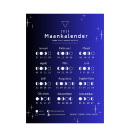 Terra Vita Moon calendar 2025 (A3)