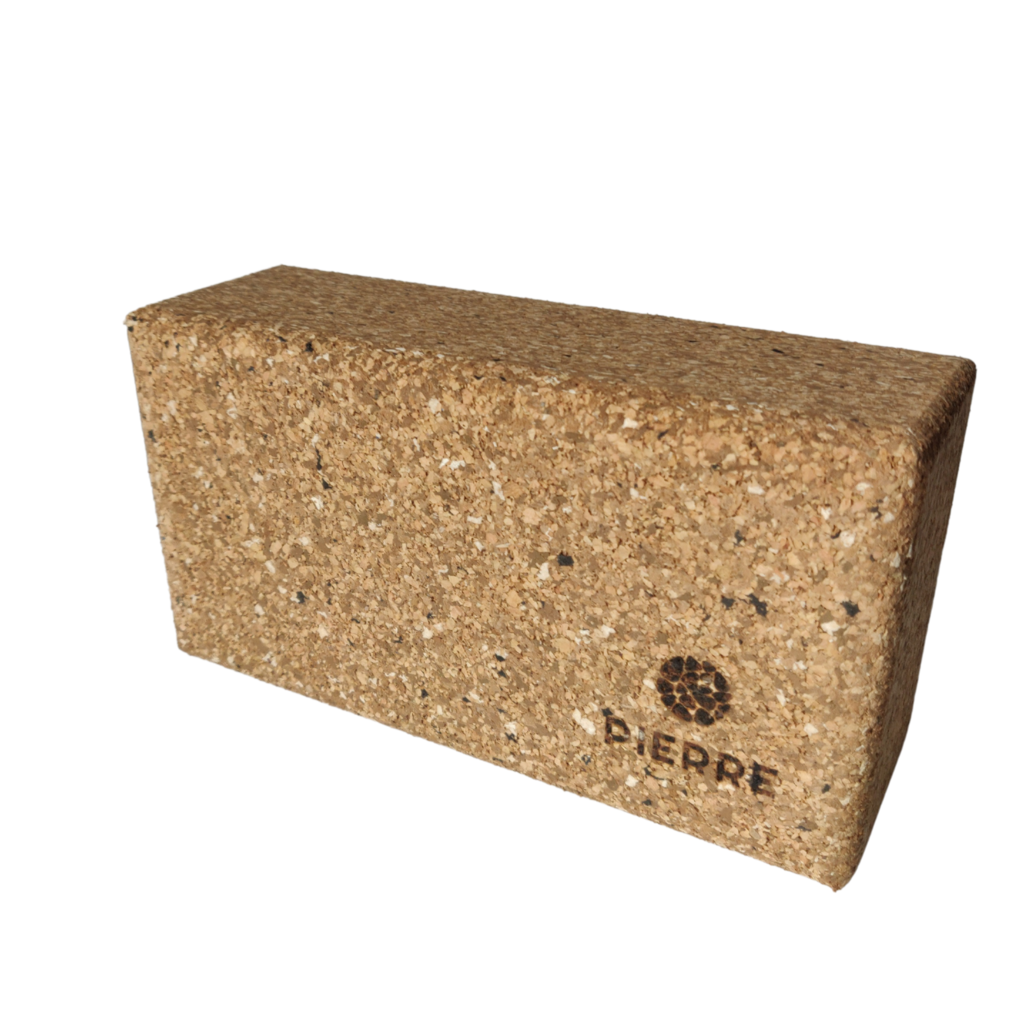 PIERRE Yoga block cork & recycled rubber (Small)