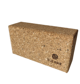 PIERRE Yoga block cork & recycled rubber (Small)