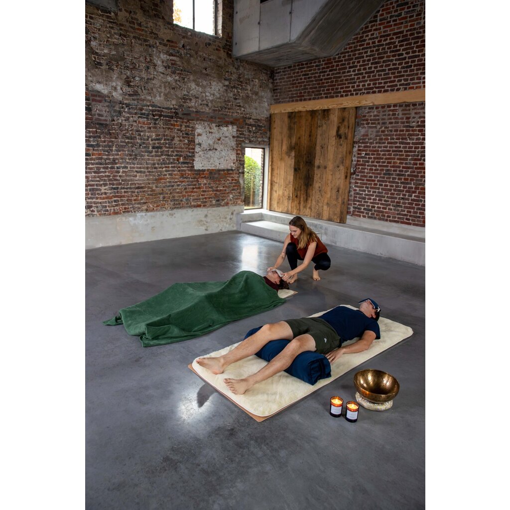 PIERRE Wollen Yogamat Topper (Extra Large)
