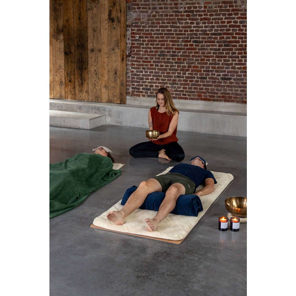 PIERRE Wollen Yogamat Topper (Extra Large)