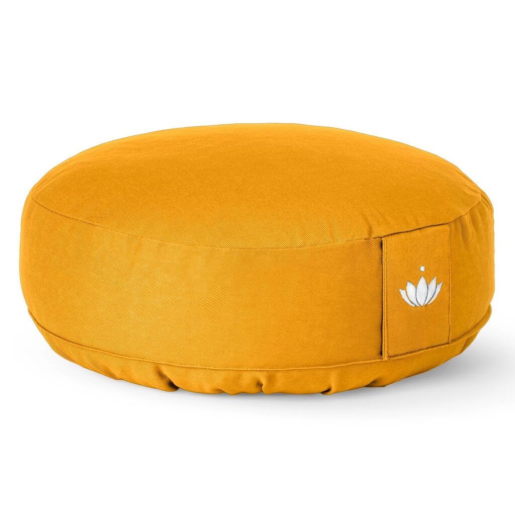 LOTUSCRAFTS Meditatiekussen Lotus KLEIN (Safran Yellow)