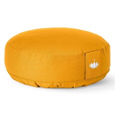 LOTUSCRAFTS Meditatiekussen Lotus KLEIN (Safran Yellow)