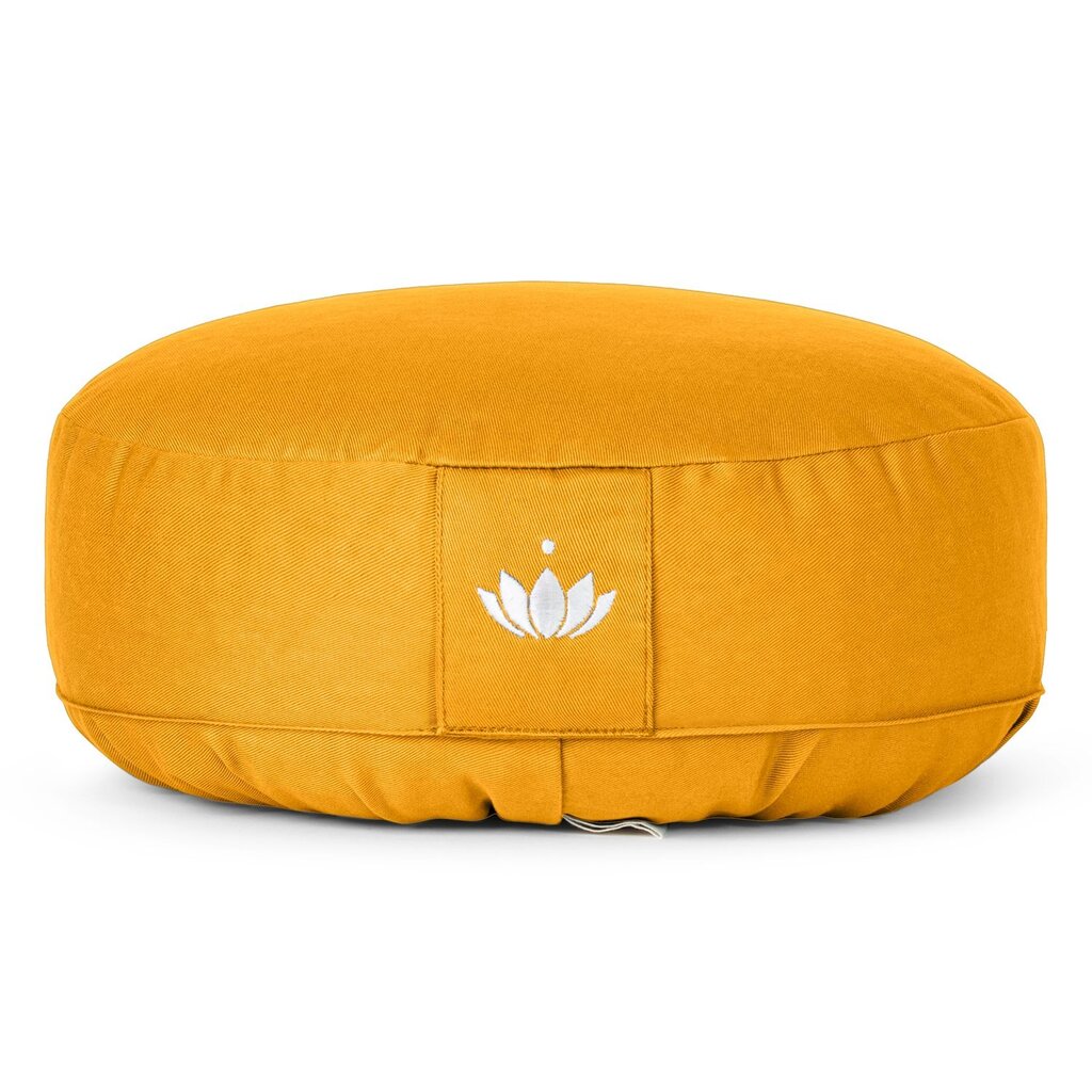 LOTUSCRAFTS Meditatiekussen Lotus KLEIN (Safran Yellow)
