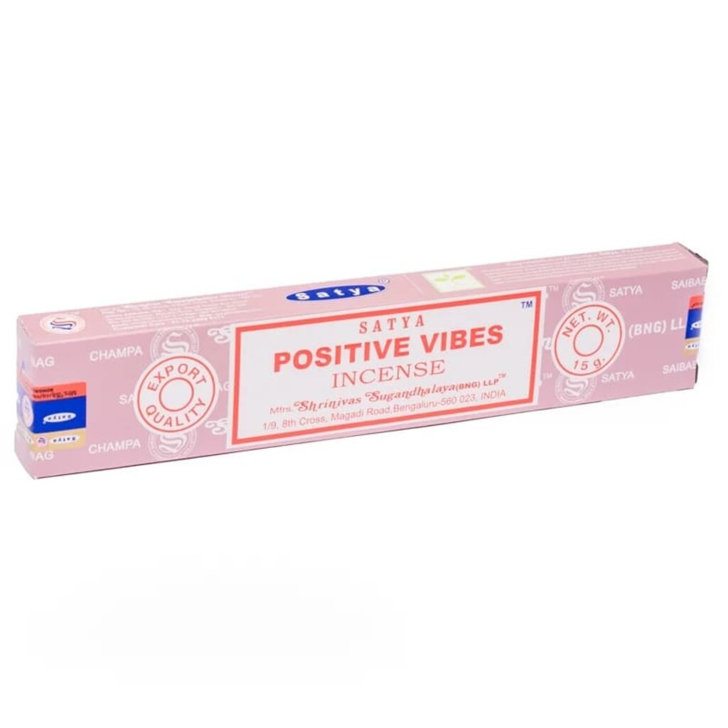 SATYA Bâton d'Encens | Positive Vibes (15 grammes)
