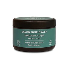 Najel Aleppo Black Scrub Soap Eucalyptus