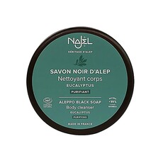 Najel Aleppo Black Scrub Soap Eucalyptus