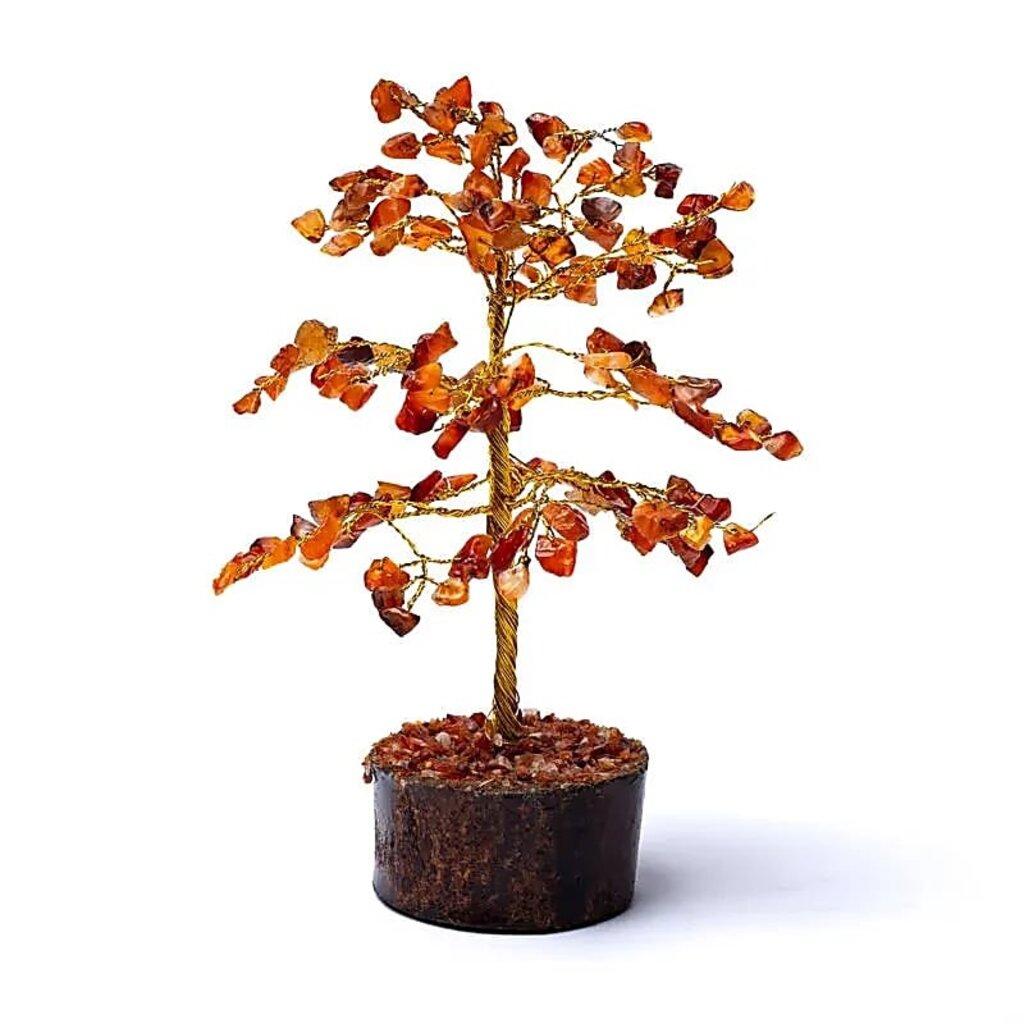 Terra Vita Arbre à pierres précieuses Cornaline (18cm)