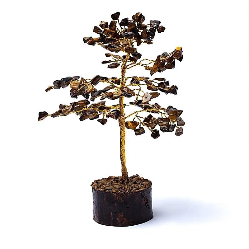 Terra Vita Arbre à pierres précieuses Œil de tigre (18cm)