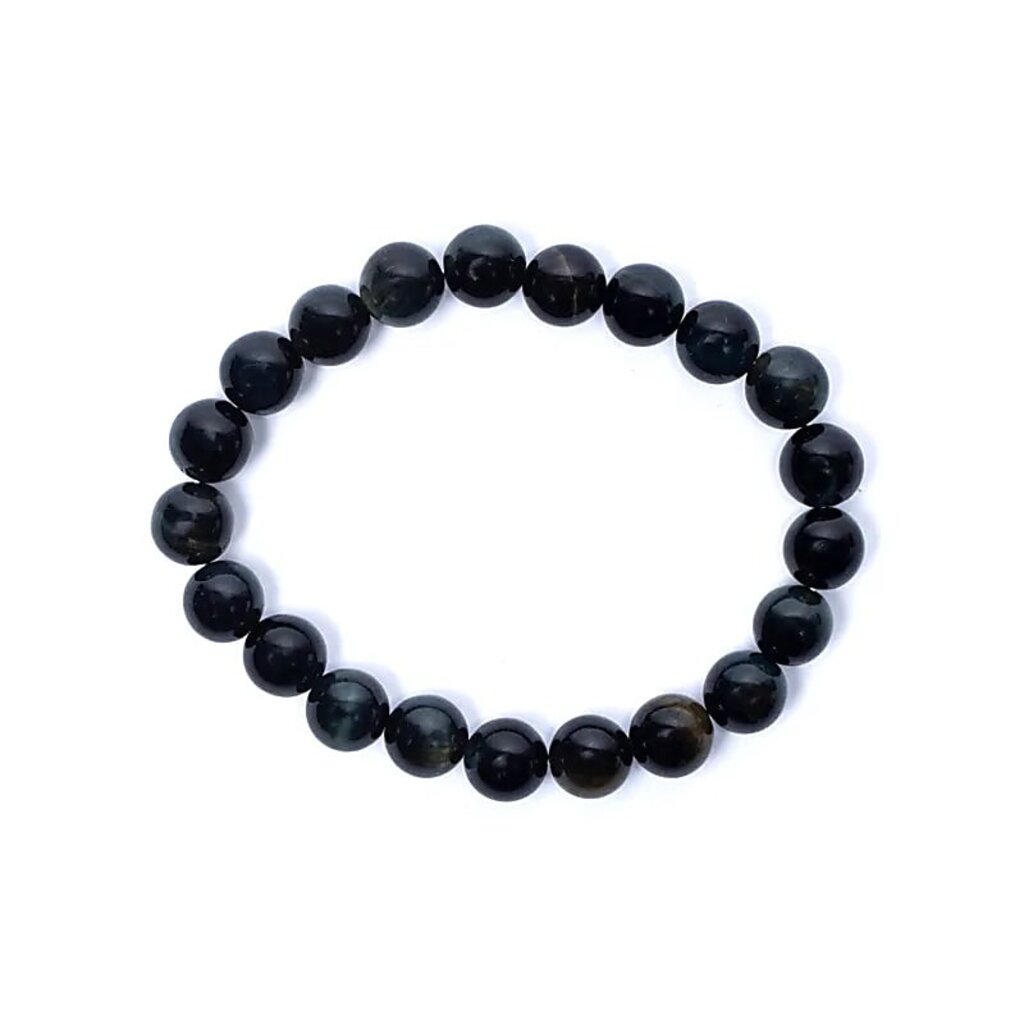 Terra Vita Bracelet  en Œil de Tigre Bleu (8 mm)