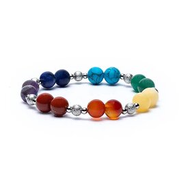 Terra Vita Bracelet 7 Chakras (7 mm)