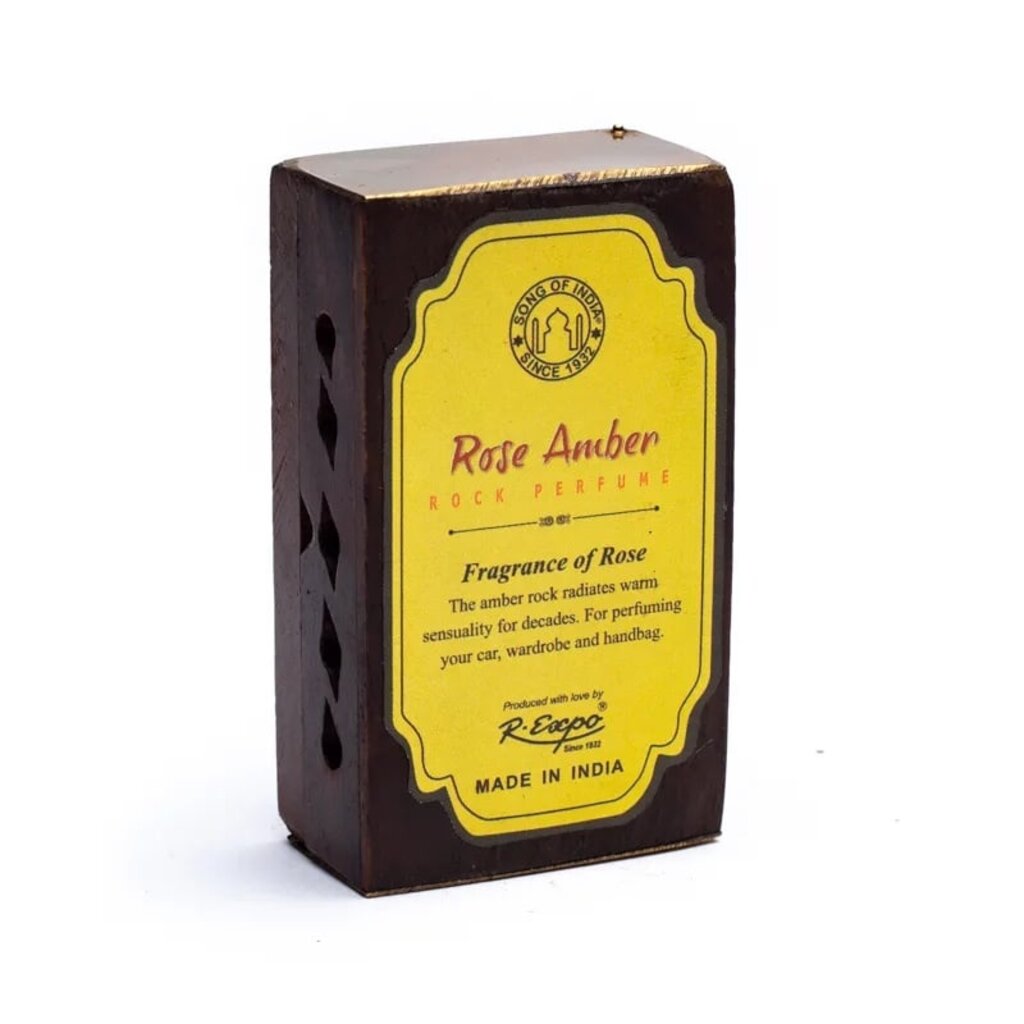 Song of India Box of Frankincense Resin | Rose / Amber