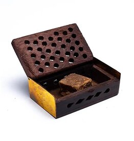 Song of India Box of Frankincense Resin | Amber