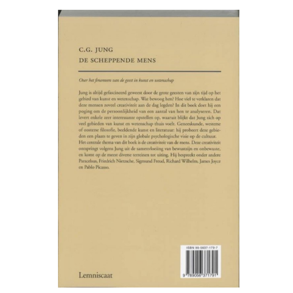 C.G. Jung De scheppende mens (NL)