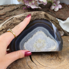 Terra Vita Agate Point from Brazil (13 cm)