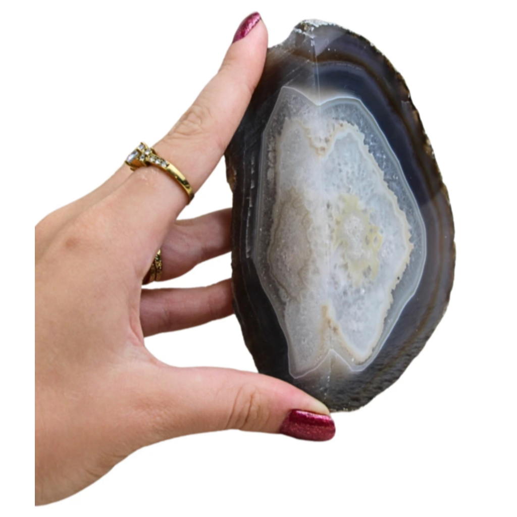 Terra Vita Agate Pointe du Brézil  (13 cm)