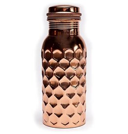 Terra Vita Bouteille en Cuivre | Martelé (500 ml)