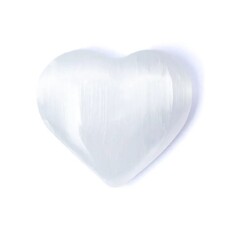 Terra Vita Selenite Heart  (8 cm)