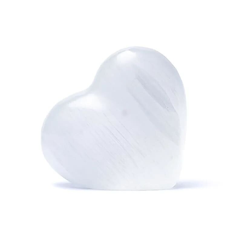 Terra Vita Selenite Heart  (8 cm)