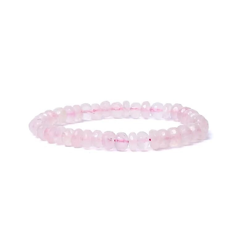 Terra Vita Facet Bracelet en Quartz Rose (8 mm)